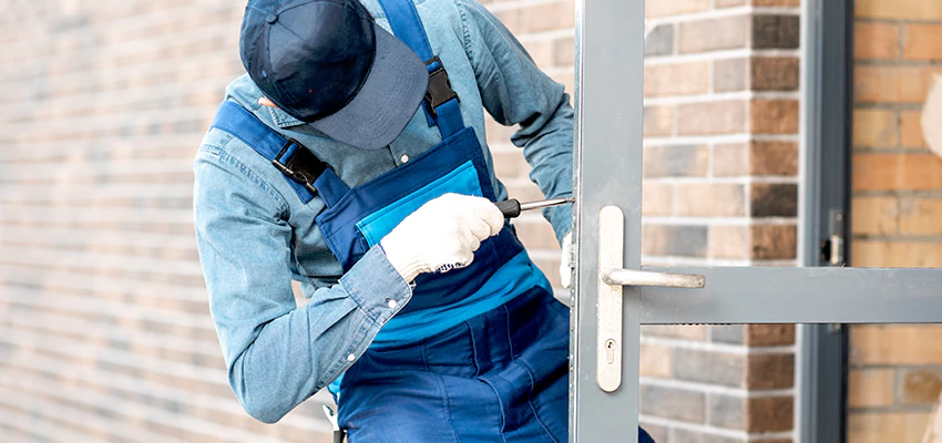 Pivot Storefront Door Locks Installation in Murrieta, California
