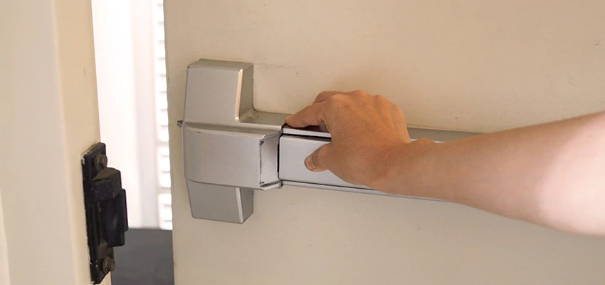 Roller Gate Panic Bar Installation in Murrieta, California